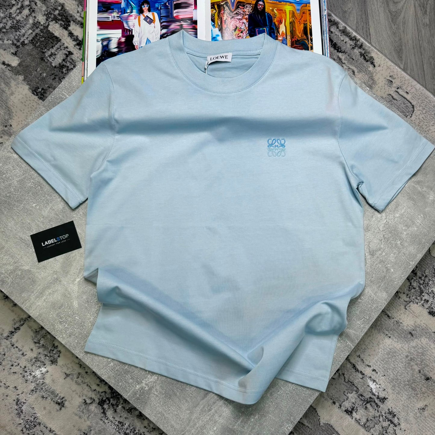 LWE T SHIRT - LIGHT BLUE