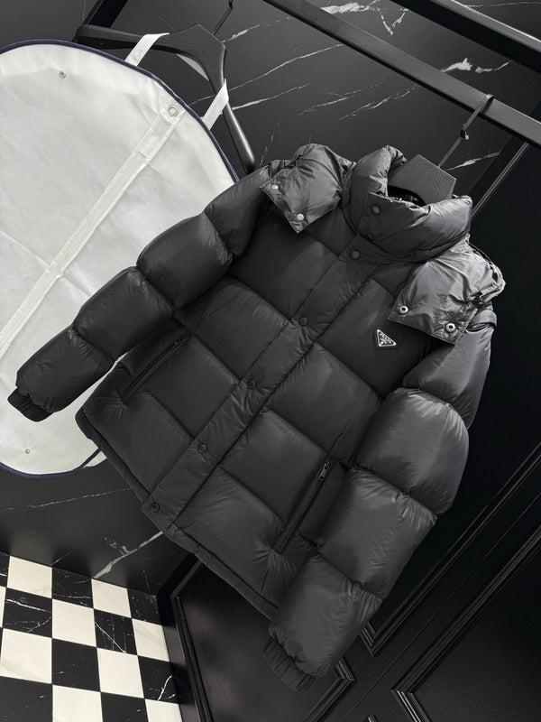 PRE ORDER- PRDA PUFFER COAT BLACK