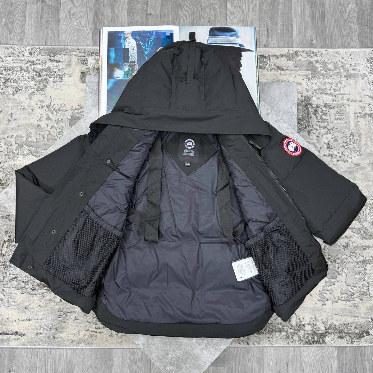 CG COAT MACMILLAN-BLACK