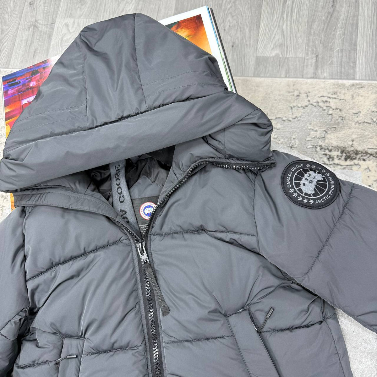 CG COAT- GREY