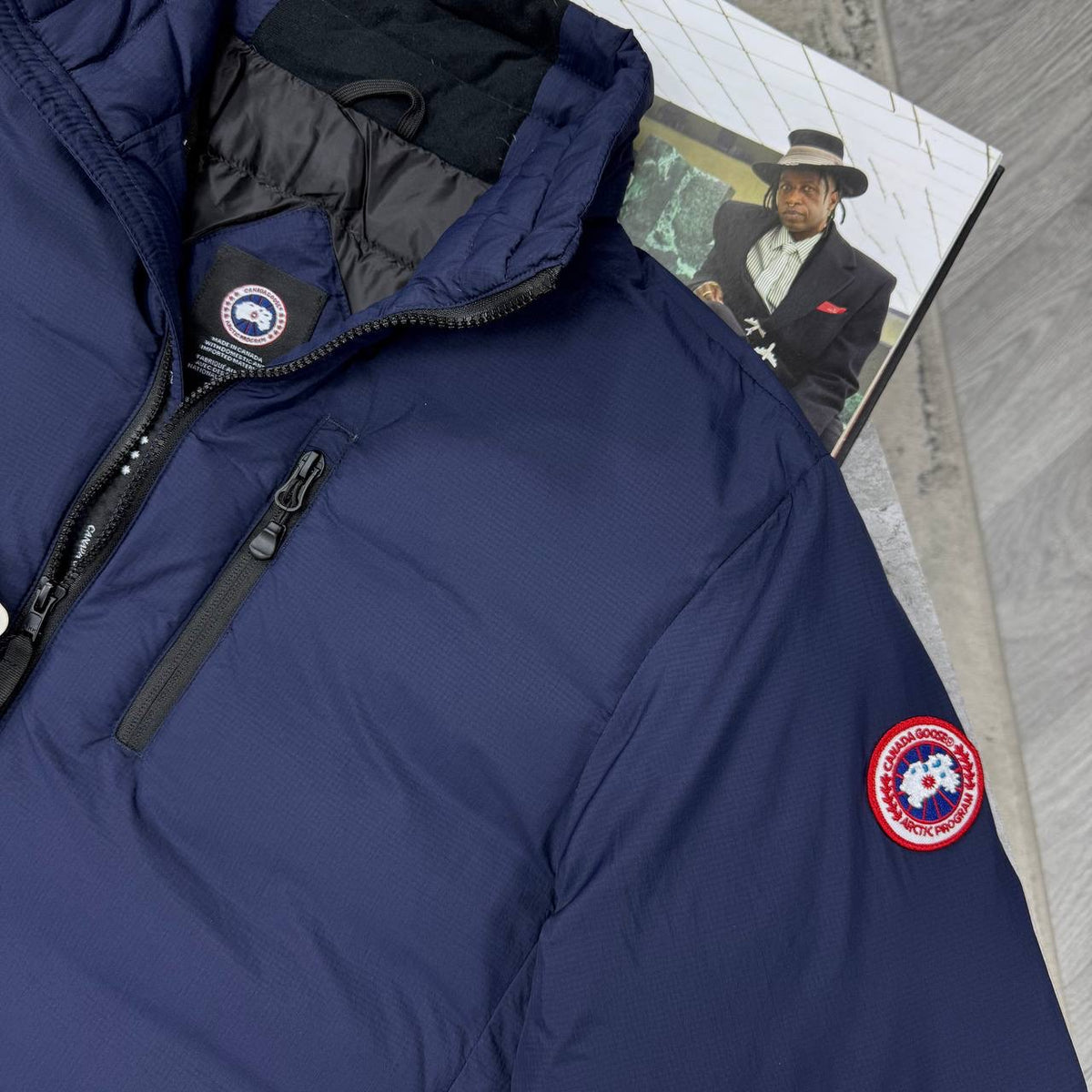 CG LODGE COAT-NAVY