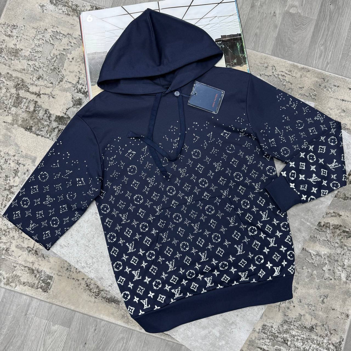 LVE HOODIE-NAVY