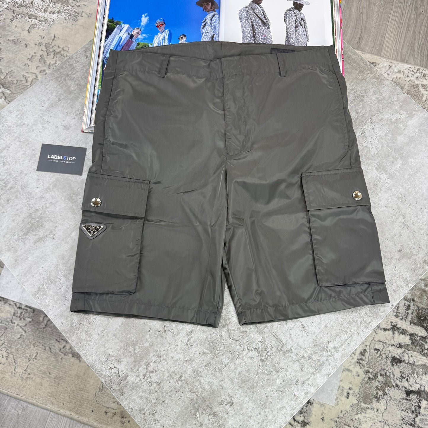 PRDA CARGO SHORTS-GREY