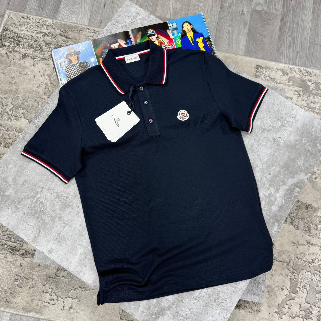 MNCLER POLO-NAVY