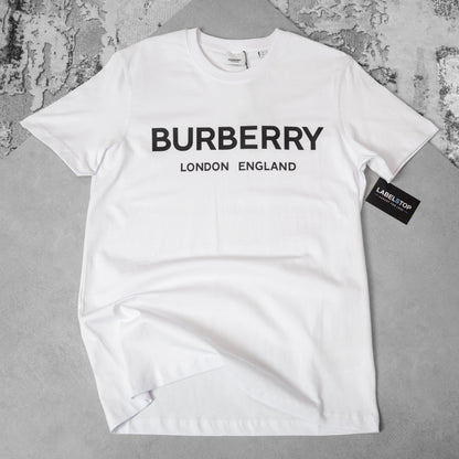 BURB TEE-WHITE