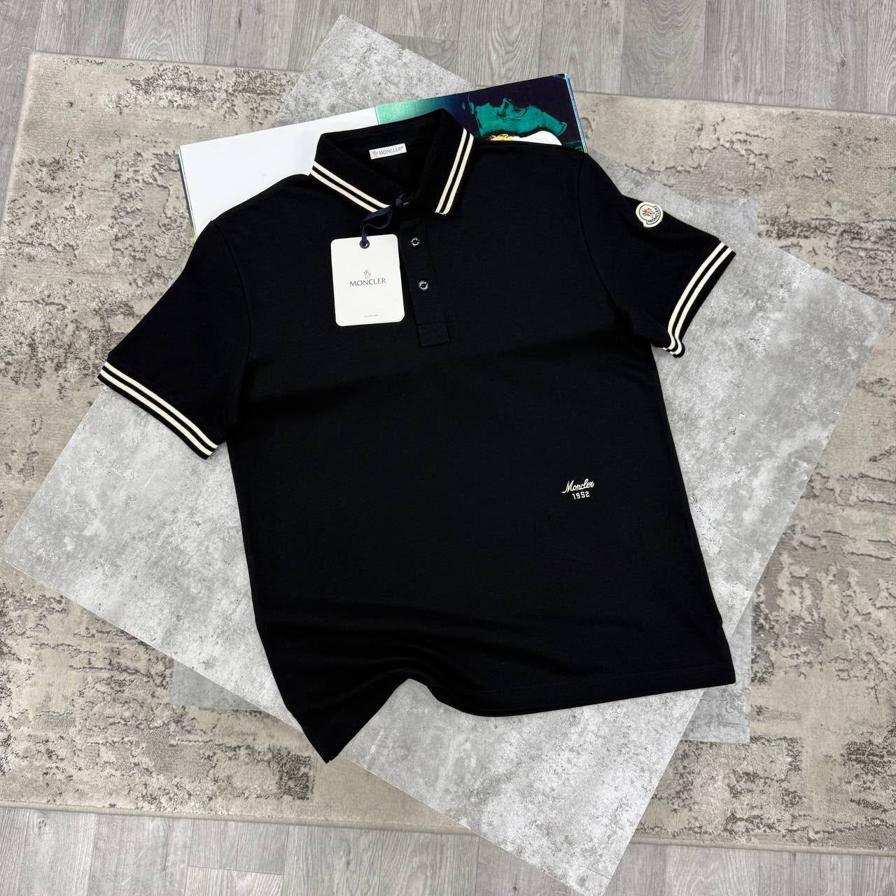 MNCLER POLO-BLACK