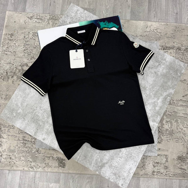 MNCLER POLO-BLACK