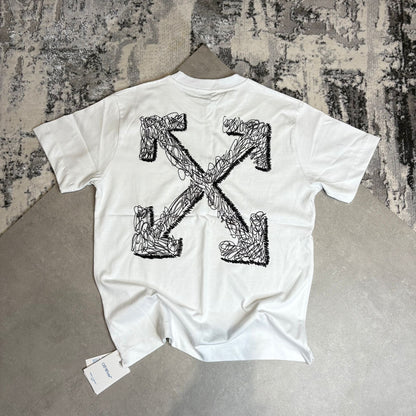OFF W TEE-WHITE