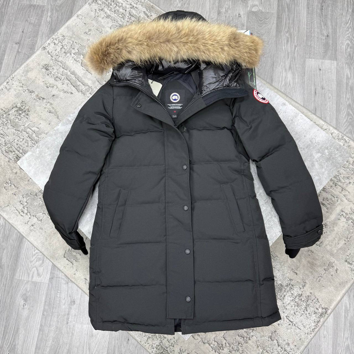 CG WOMENS SHELBURNE COAT-BLACK