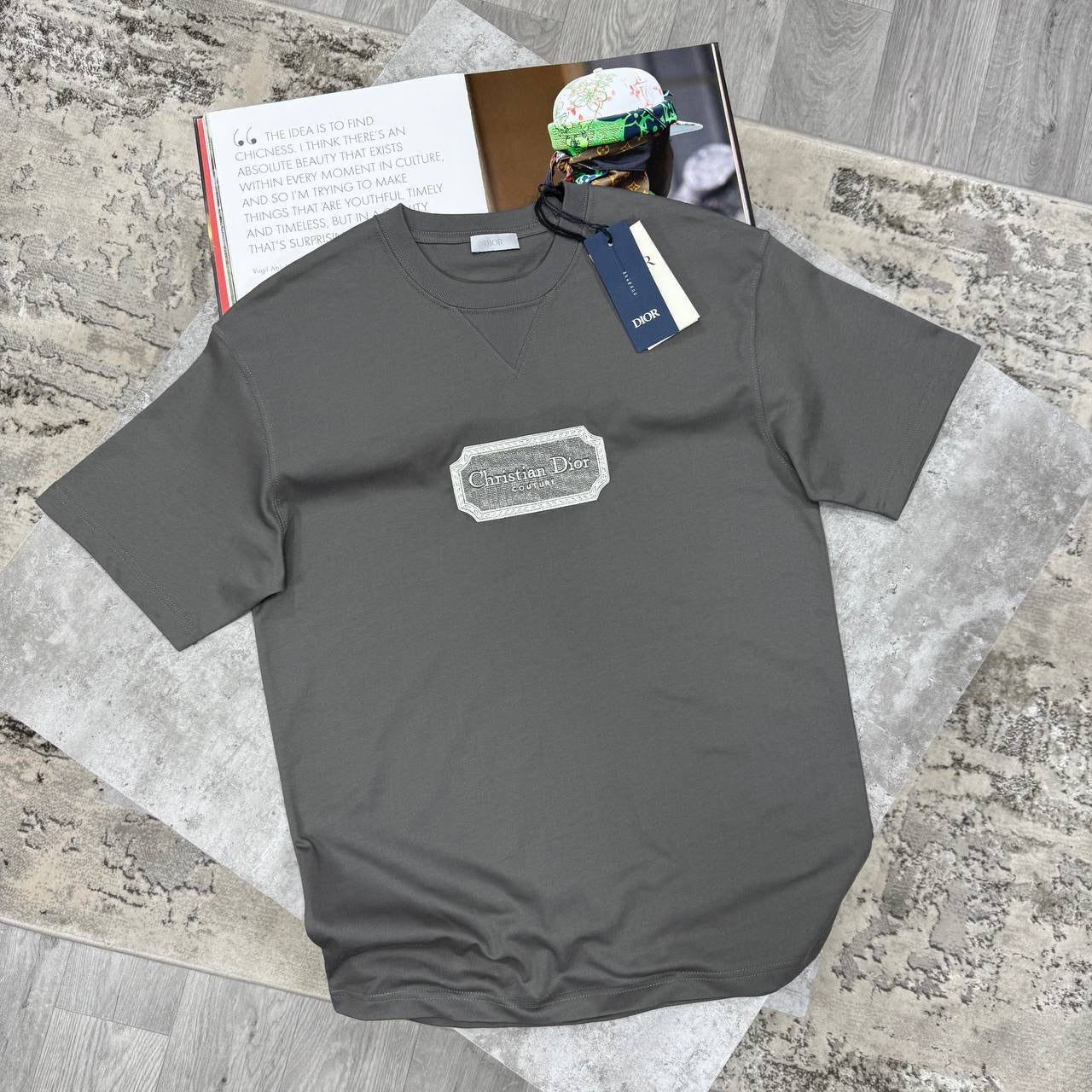 CD TEE-GREY
