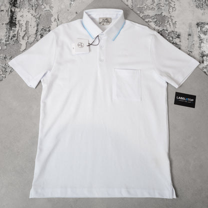 HRMES POLO-WHITE