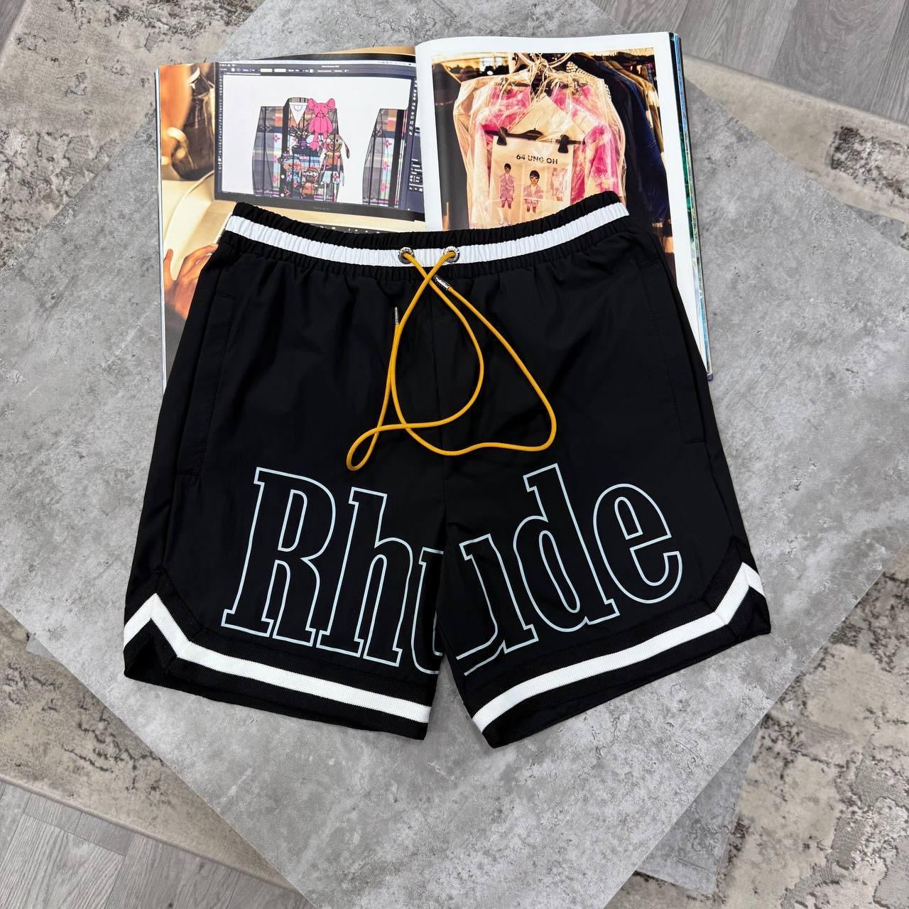RHDE SHORTS-BLACK