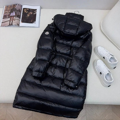 (PRE ORDER) WOMENS MNCLR COAT BLACK