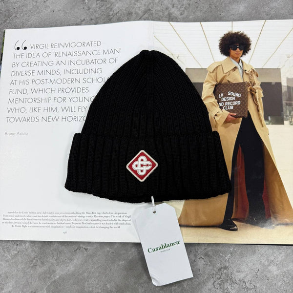 CASA BEANIE- BLACK
