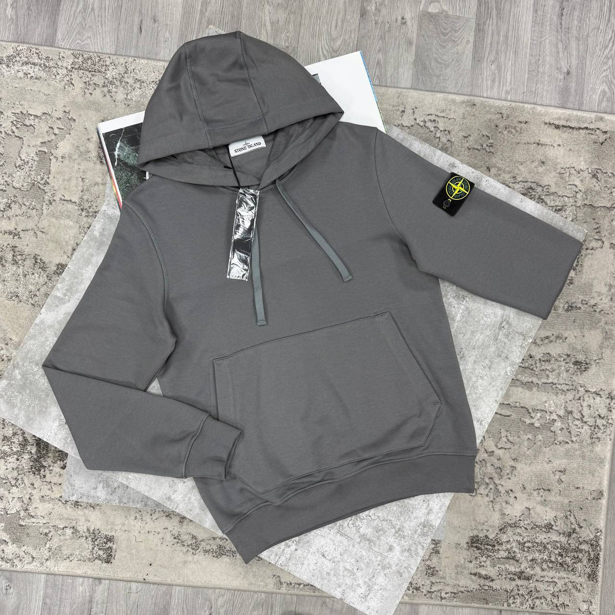 SI HOODIE-DARK GREY