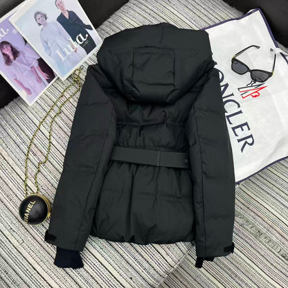 (PRE ORDER) WOMENS MONCLER GRENOBLE COAT BLACK