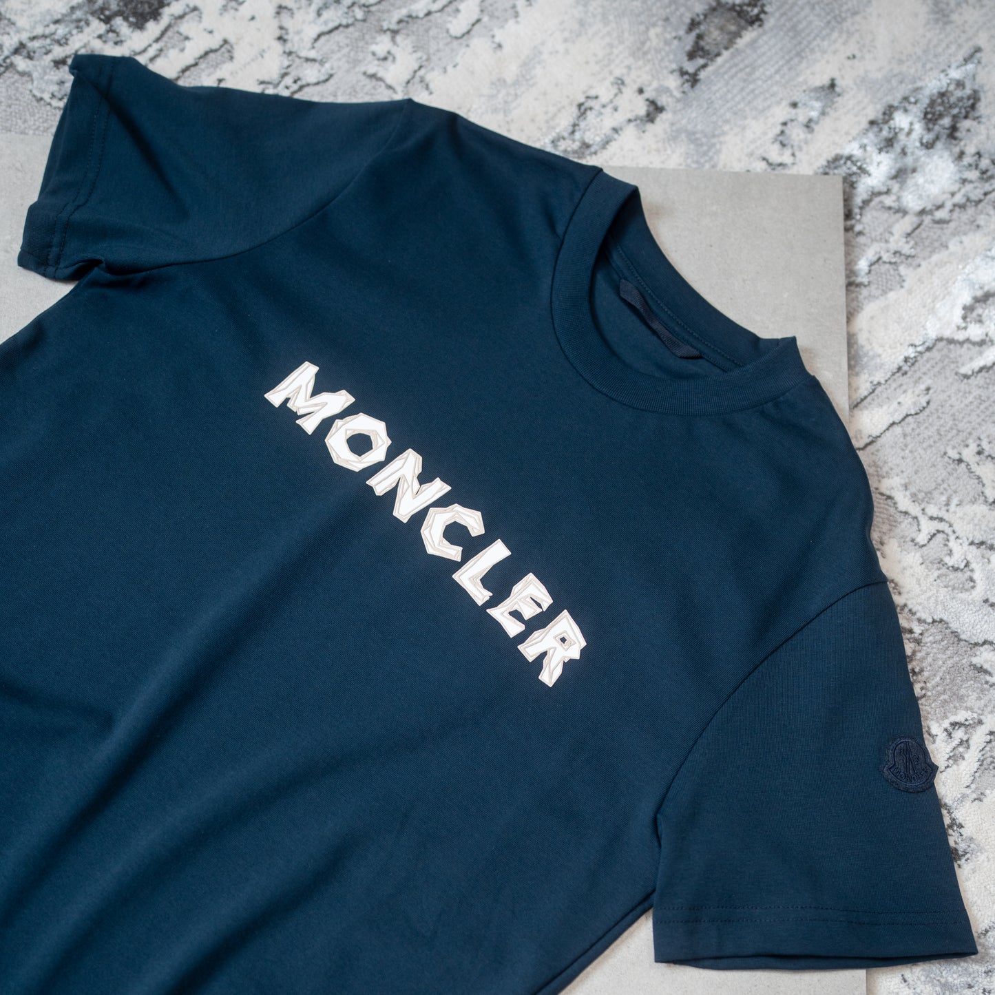 MNCLER TEE-NAVY