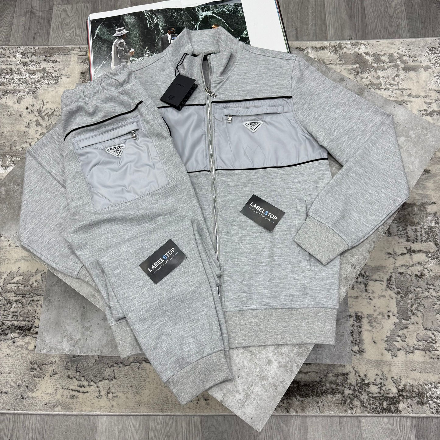 PRDA TRACKSUIT-GREY
