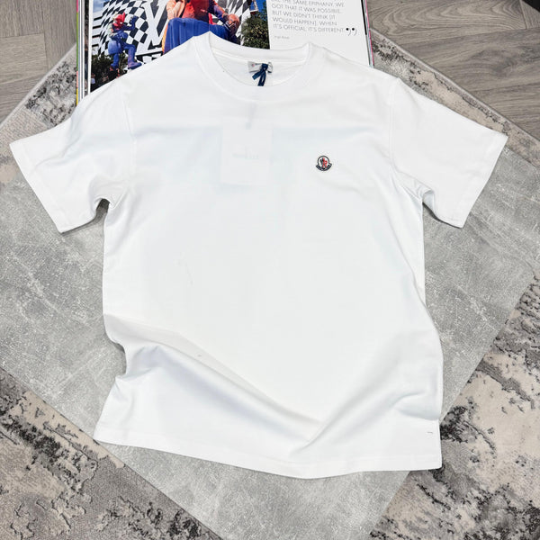 MNCLER TEE-WHITE