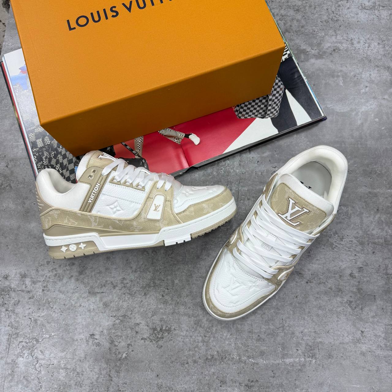 LVE TRAINERS BEIGE