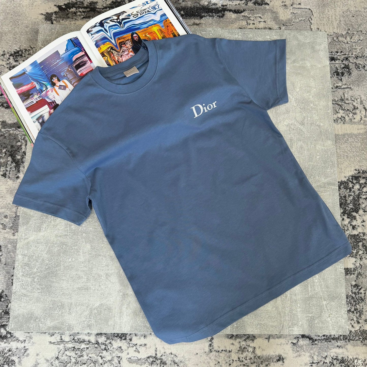 CD TEE-BLUE
