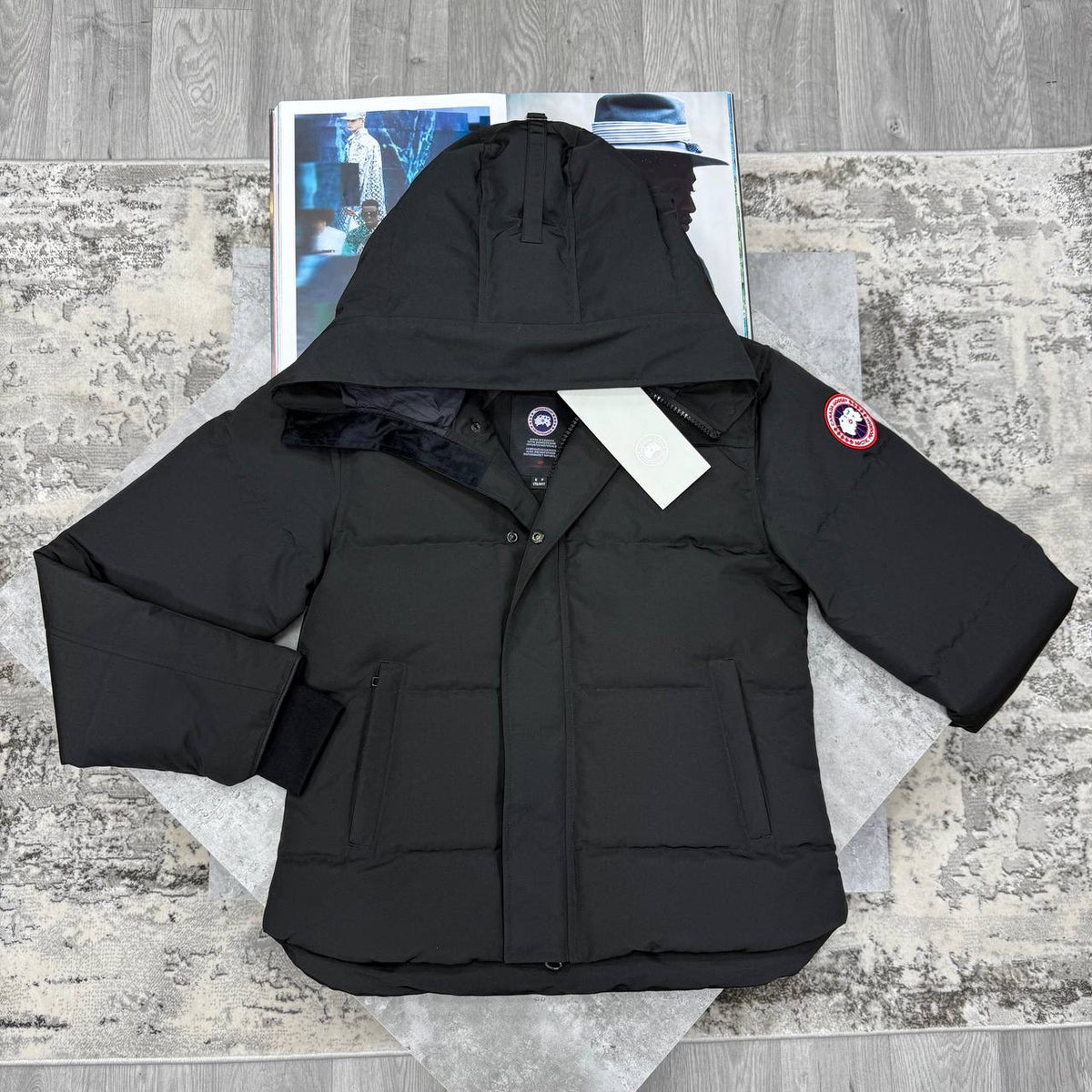 CG COAT MACMILLAN-BLACK