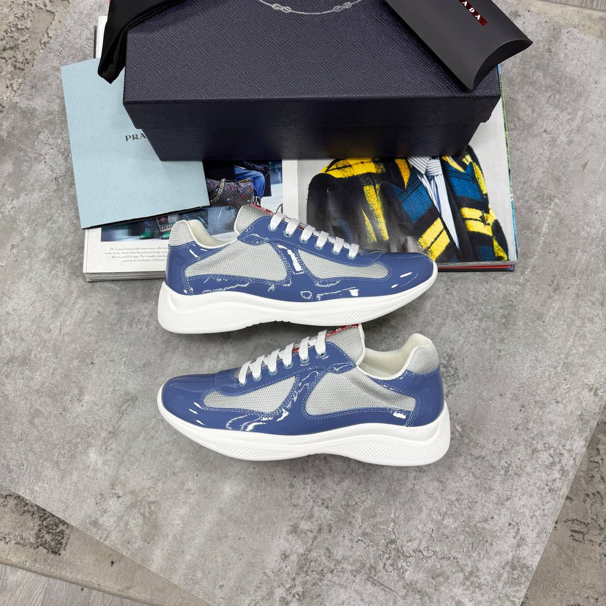PRDA CUP TRAINERS-LIGHT BLUE