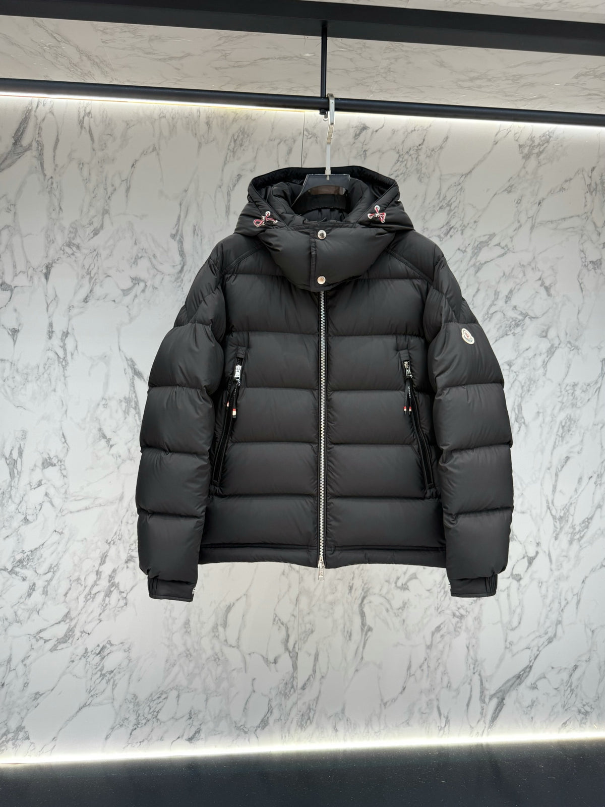 PRE ORDER MNCLR COAT-BLACK