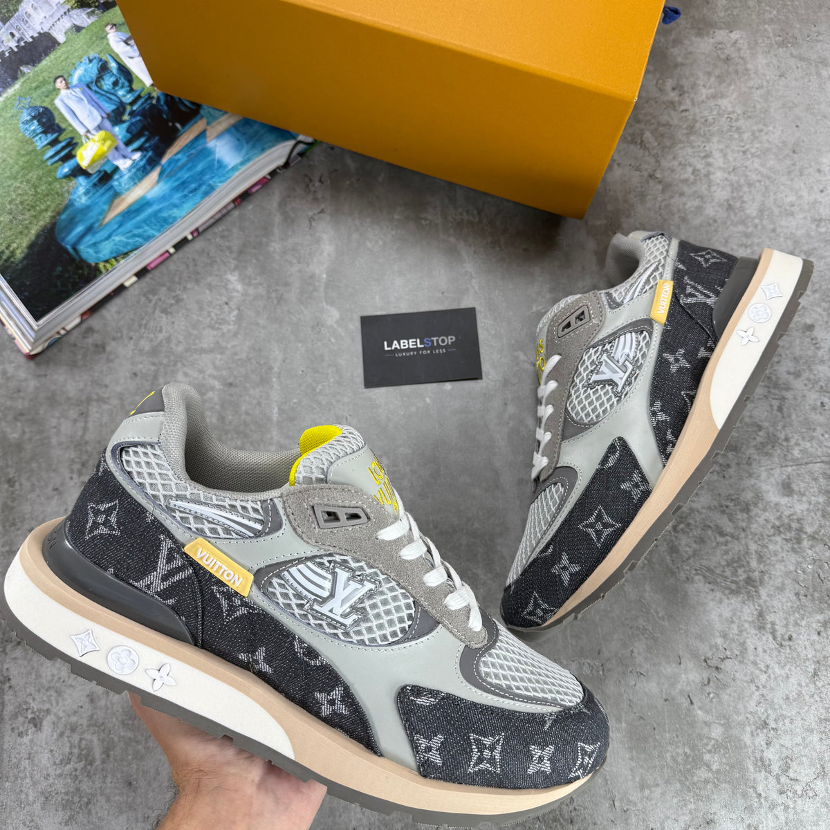 LVE TRAINERS-GREY