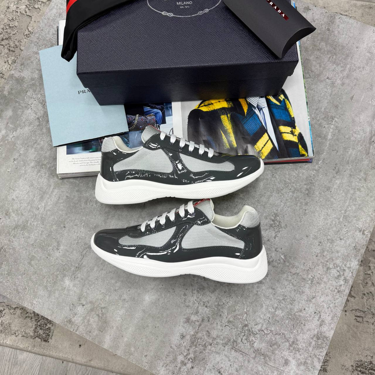 PRDA CUP TRAINERS-GREY