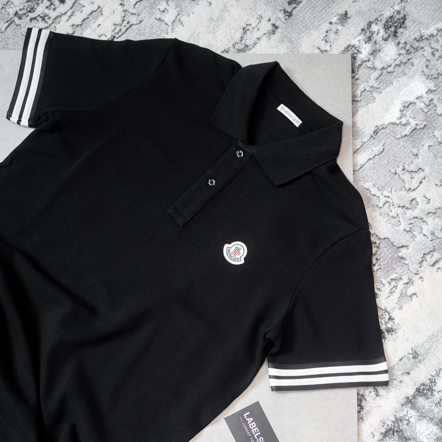 MNCLER POLO-BLACK