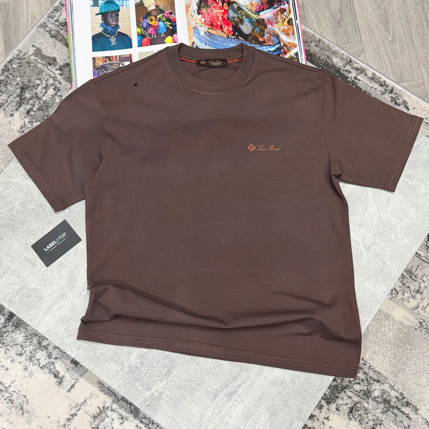 LORO TOP-BROWN