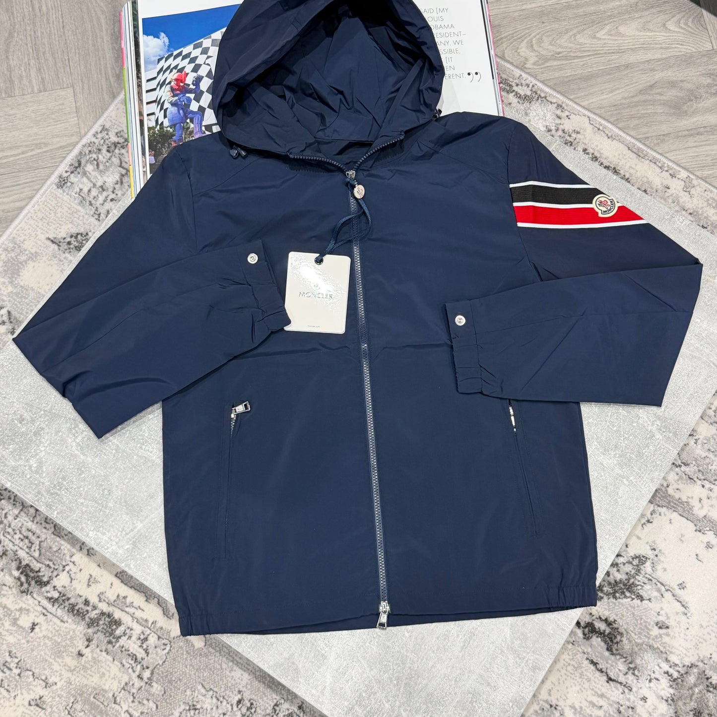 MNCLER WINDBREAKER-NAVY