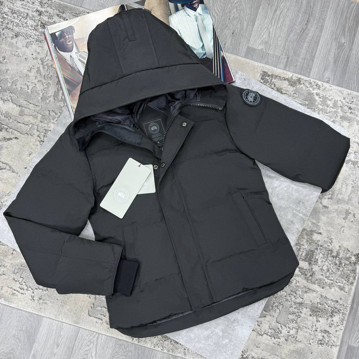 CG COAT MACMILLAN-BLACK