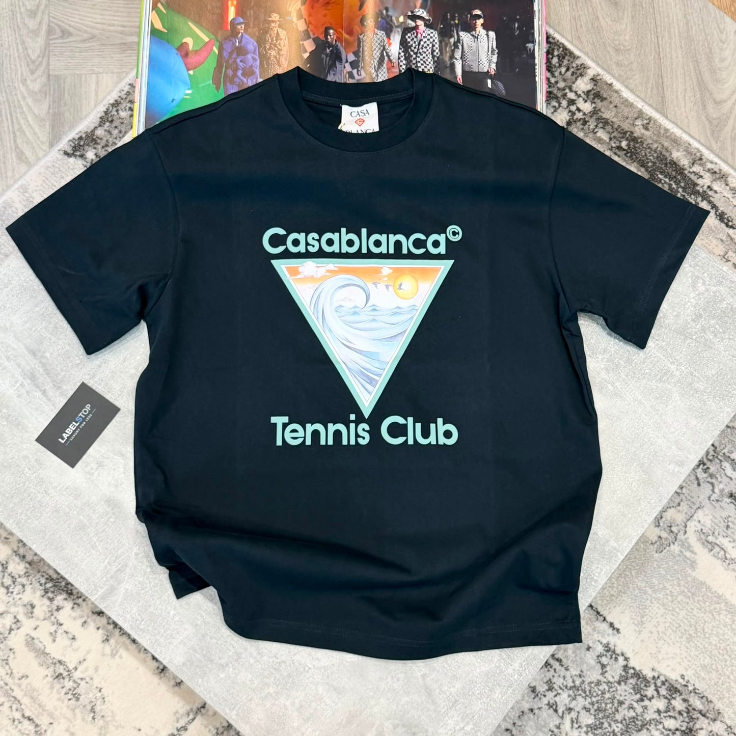 CASA T SHIRT NAVY