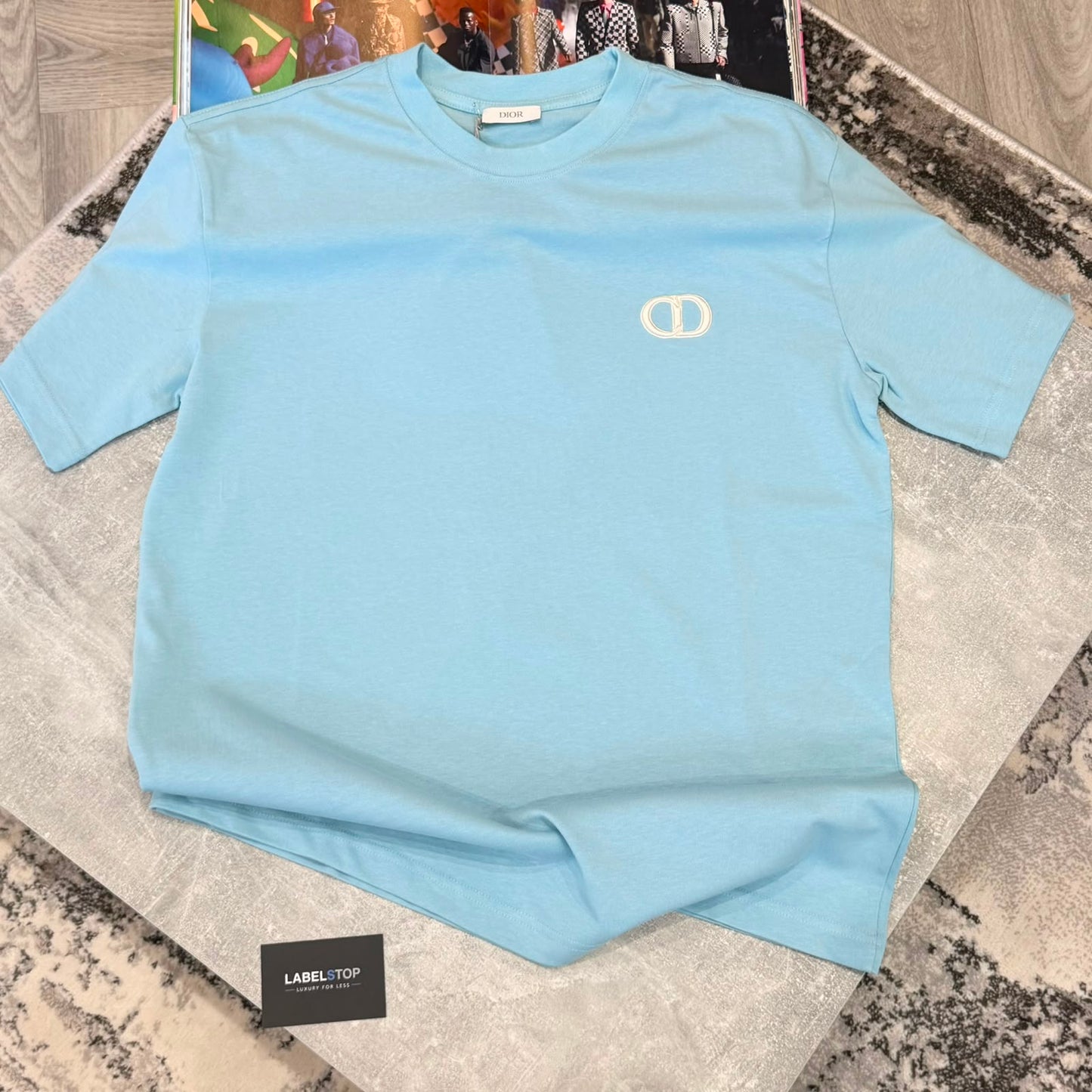 CD T-SHIRT LIGHT BLUE