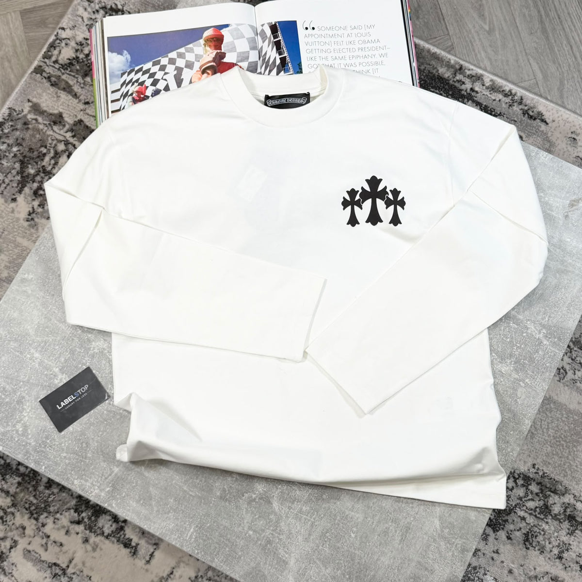 CHROME T-SHIRT - WHITE