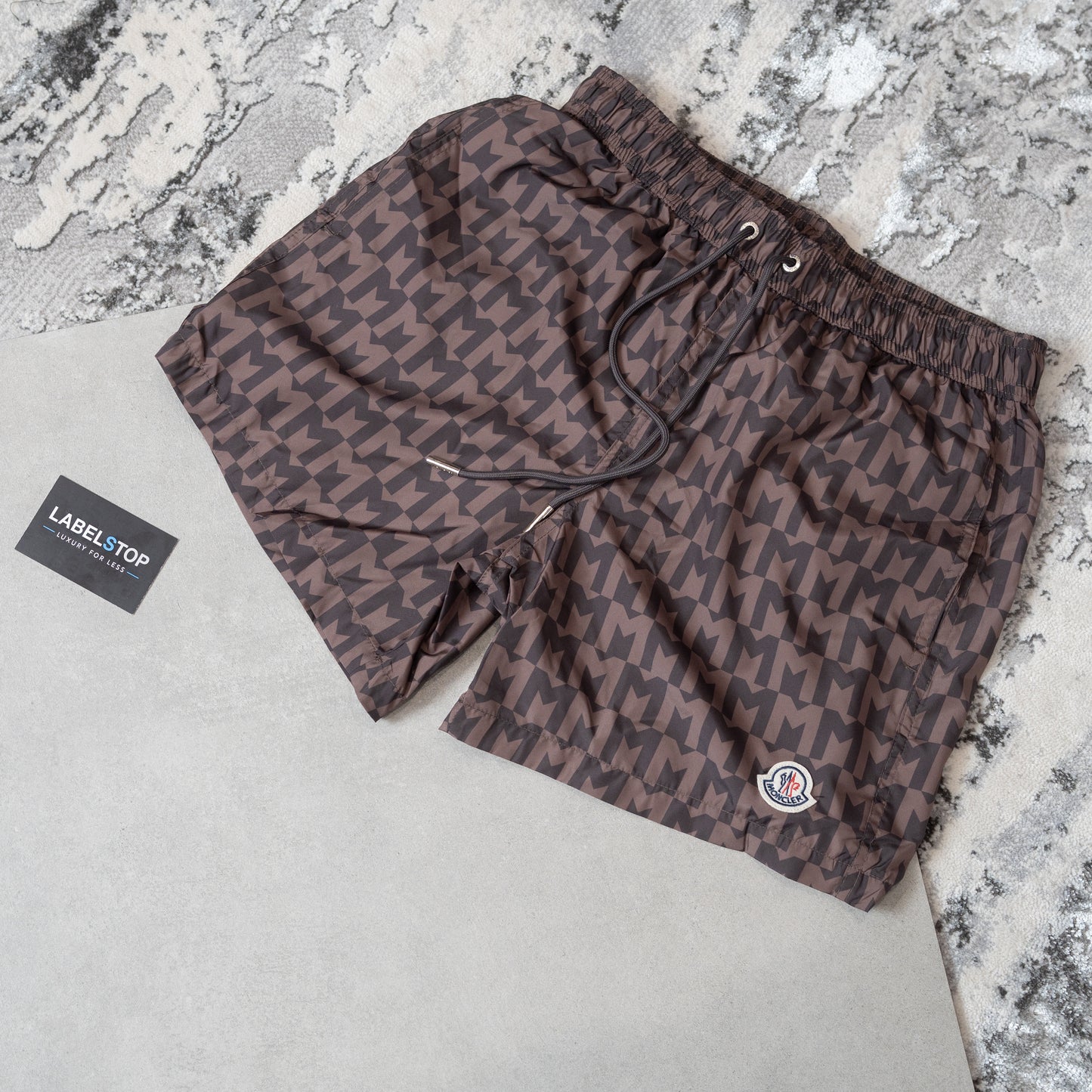 MNCLER MONOGRAM-BROWN