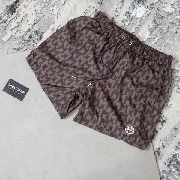 MNCLER MONOGRAM-BROWN