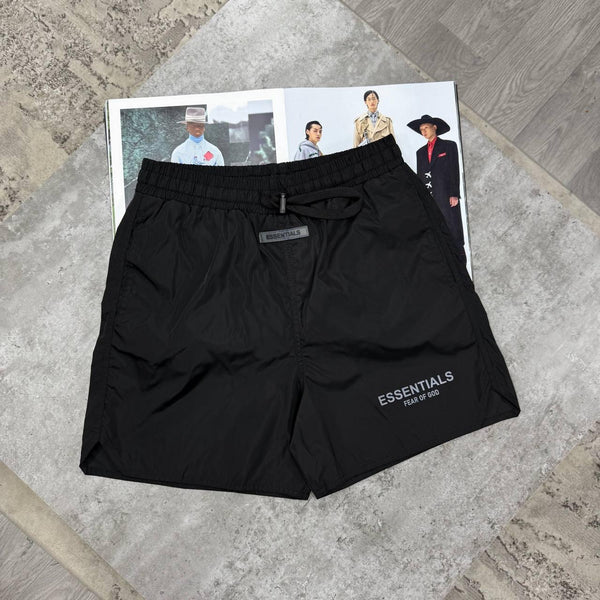ES SWIM SHORTS-BLACK