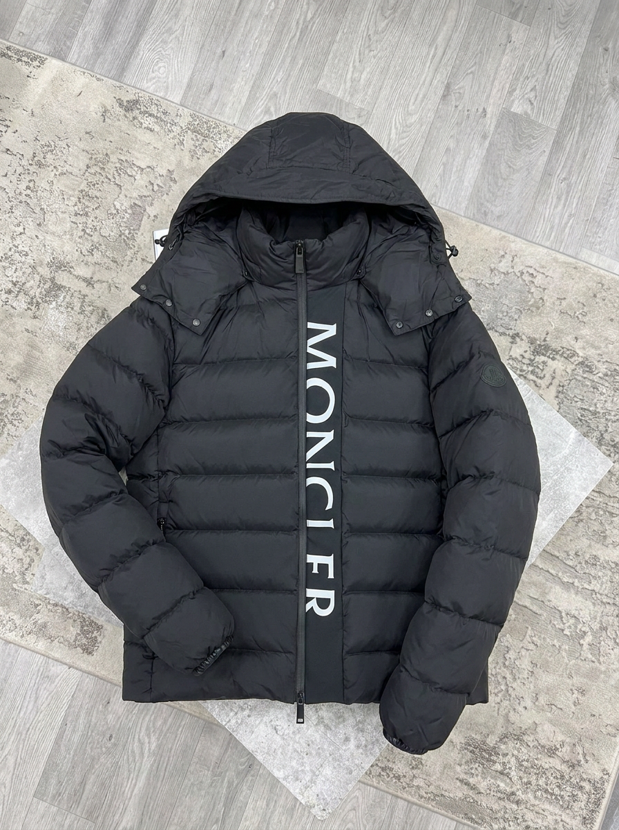 PRE ORDER- MNCLR COAT BLACK