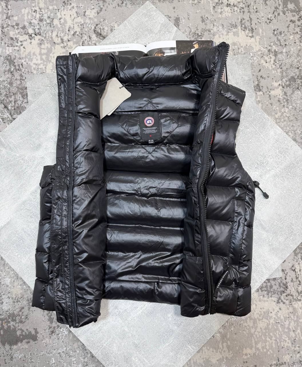 CG GILET BLACK