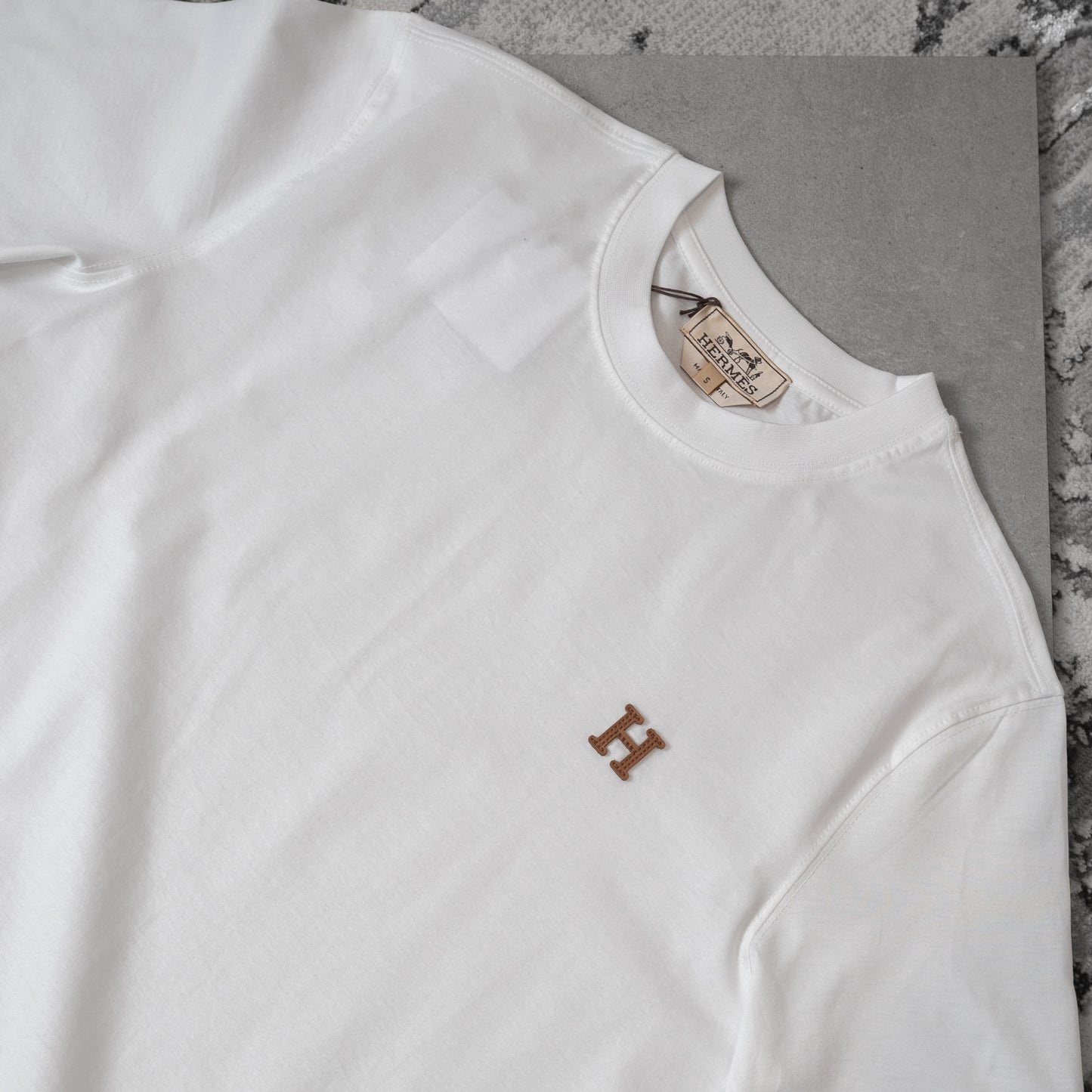 HRMES TEE-WHITE