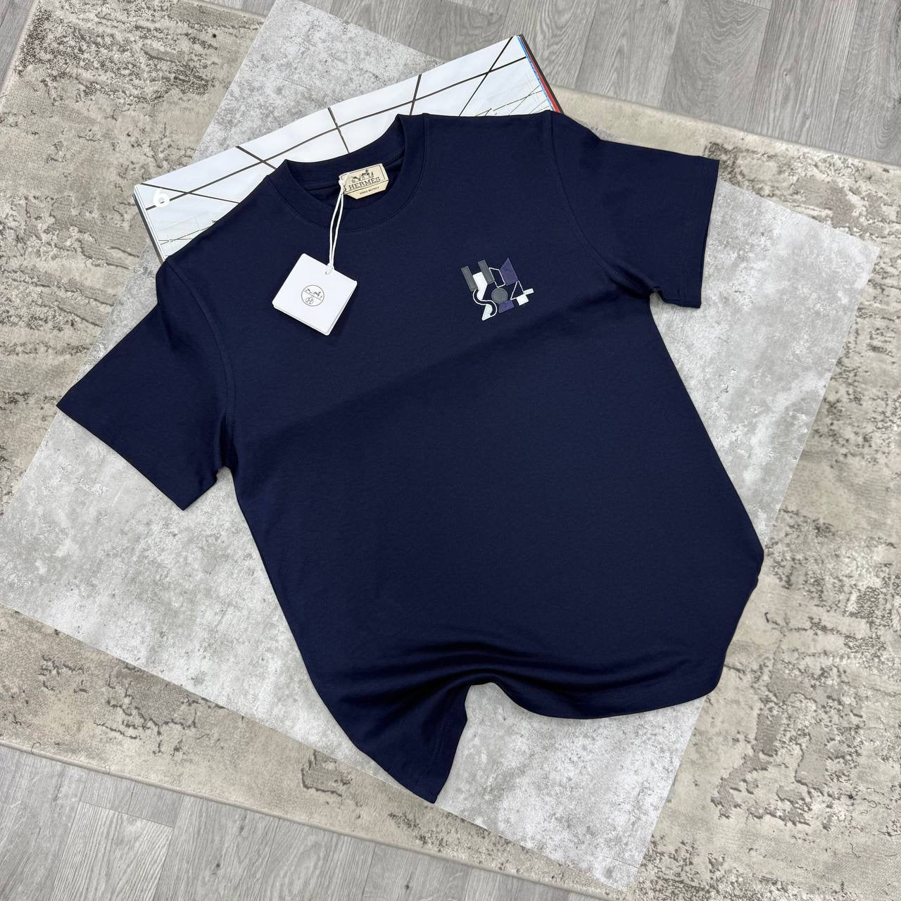 HMES TEE-NAVY