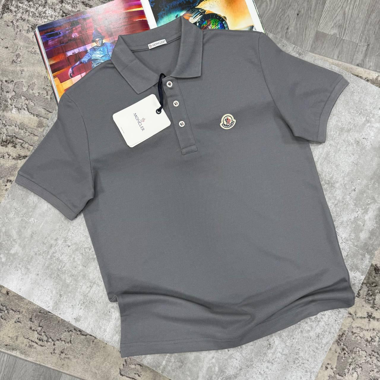 MNCLER POLO-GREY