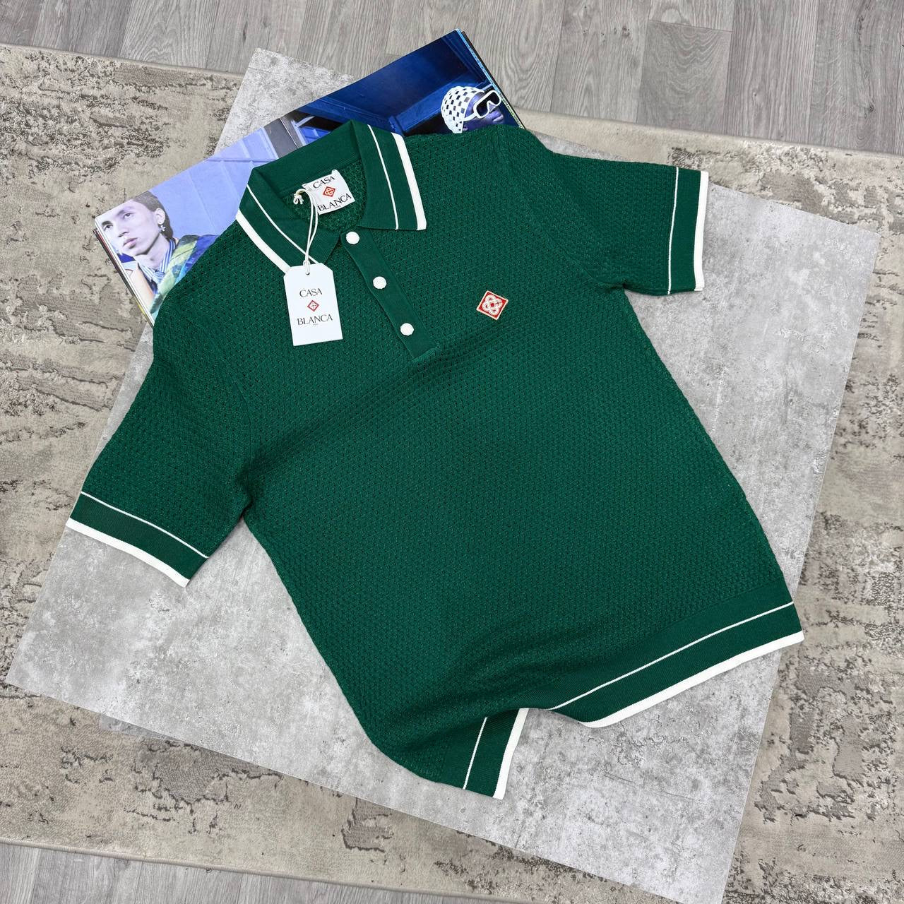 CASA KNIT-GREEN