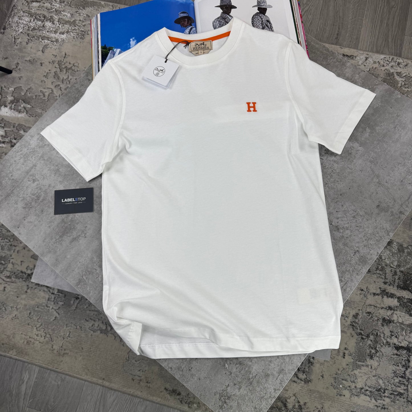 HMES TEE-WHITE