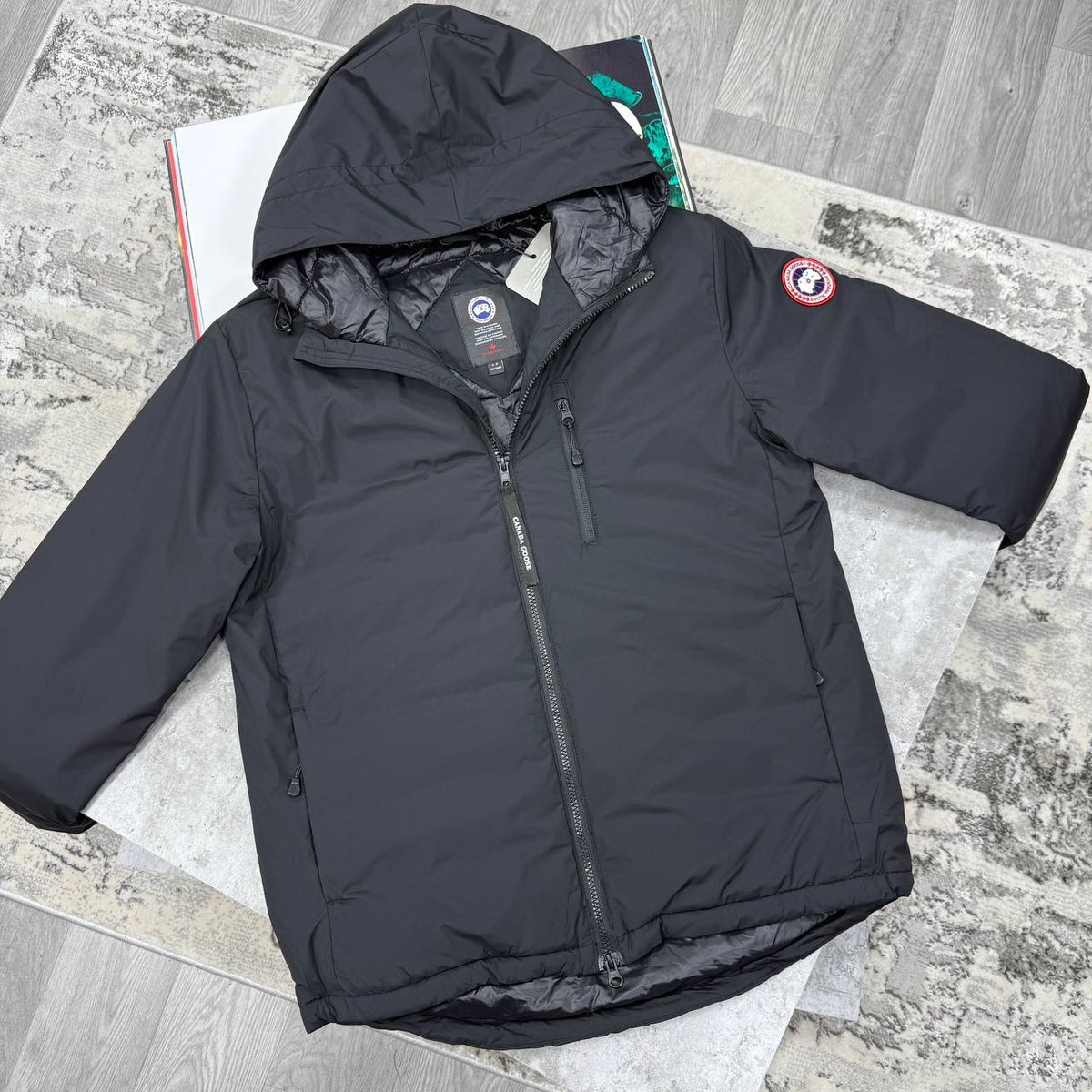 CG LODGE COAT-BLACK