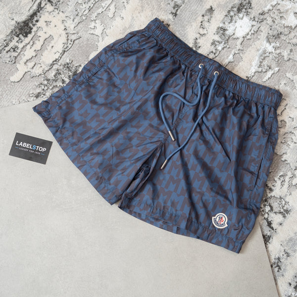 MNCLER MONOGRAM-BLUE