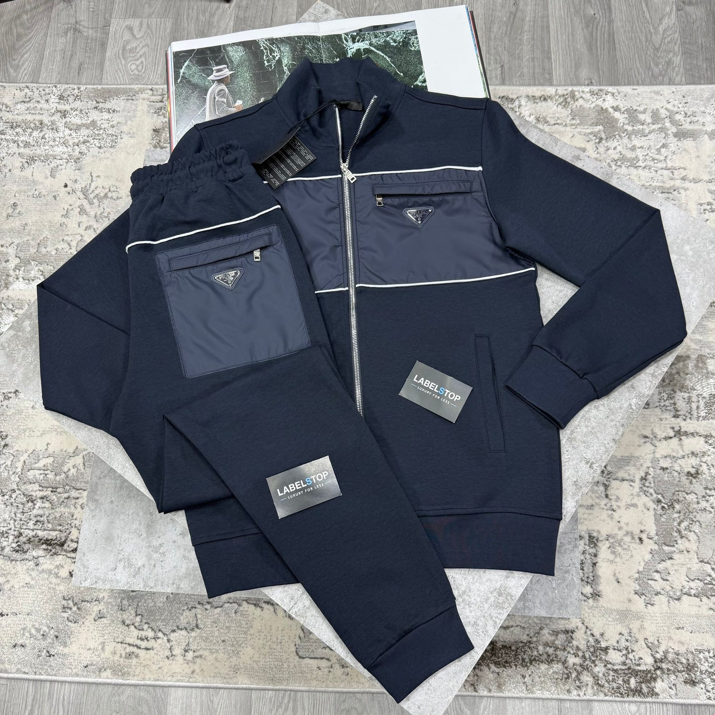 PRDA TRACKSUIT-NAVY